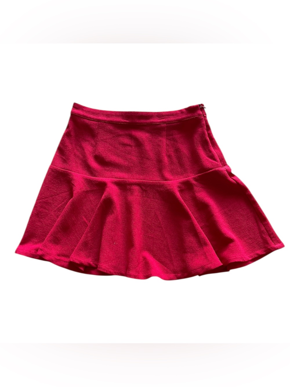 Forever 21 Red Pleated Mini Skirt – Size S